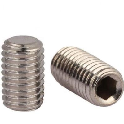 China DIN 916 Hexagon Socket Knurl Set Screws With Cup Point for sale