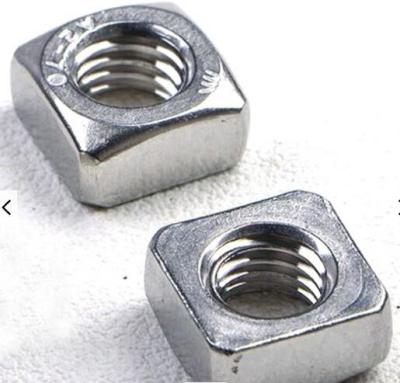 China Nut Thin Supply Carbon Steel DIN562 Square Nut Square Thin Nut for sale