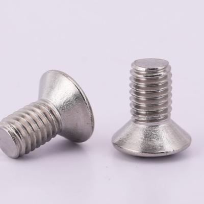 China M1.6 M2 M2.5 Cross Recessed DIN966 Raised Countersunk Head Screws With Cross Recess for sale