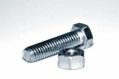 China DIN933 Full Thread Hex Hexagon Head Bolts Grade 8.8 Carbon Steel Zinc Plated Surface for sale