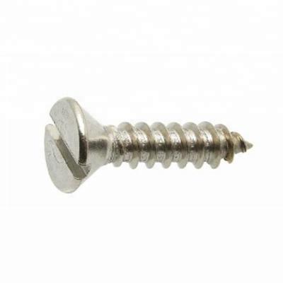 China Flat Head Stainless Steel Wood Screw DIN97 for sale