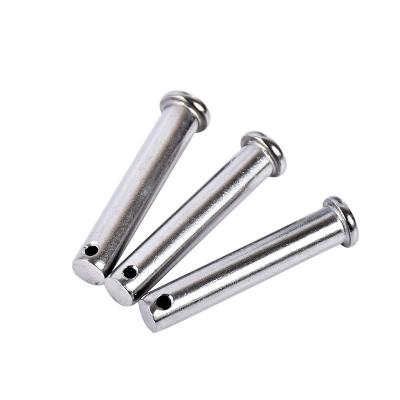 China M6 M8 Stainless Steel DIN1444 Pin With Hole Flat Head Clevis Pin for sale