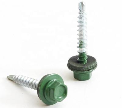 China TRUMY DIN7504K Drilling Hex Washier Head Screw for sale