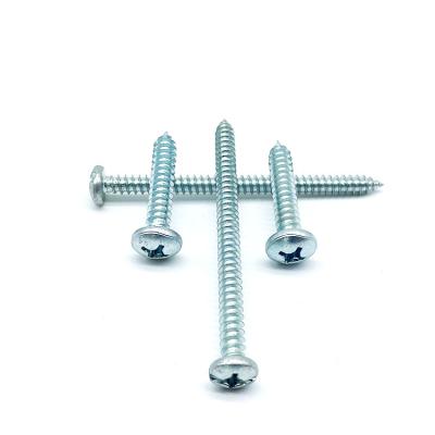 China Stainless Steel Din 7981 Phillips Drive Pan Head Self Tapping Screws For Metal for sale