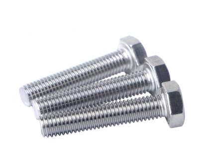 China galvanized steel hex bolt DIN933 bolts and nuts M4 M6 M8 boulon roscas 8.8 M12 M16 M18 parafuso sextavado M20 M24 for sale