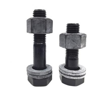 China High strength heavy hexagon bolts 12.9s M27 10.9s steel structure bolt for sale