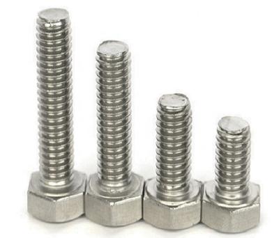 China 304/316/2205 Stainless Steel Hex Bolt M8 M10 M12 for sale