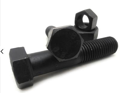 China Hexagon Bolt 42CrMoA Carbon Steel Hex Head Bolt 10.9 Grade Black Oxide Bolts For Machinery Industry for sale