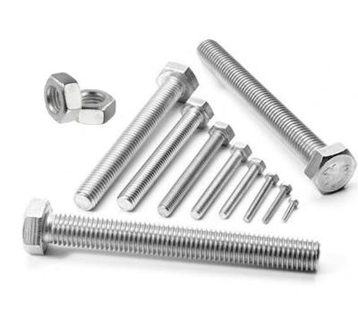 China Gb5783 Standard M30 M25 M12 M20 M6 Hd 8.8 Grade Galvanized Stainless Steel Hex Bolts And Nuts Din 933 for sale