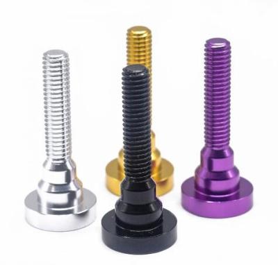 China round head ROHS Anode Stainless Steel Metal Screws Fine or coarse thread for sale