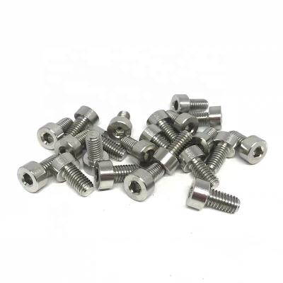 China Precision Machine Inconel 718 Hex Socket Cup Head Bolt And Nut M10 Hex Head Bolt for sale