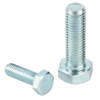 China M8 X 130mm Din933 Hex Head Nuts And Bolts Hex Socket Brass Fasteners for sale