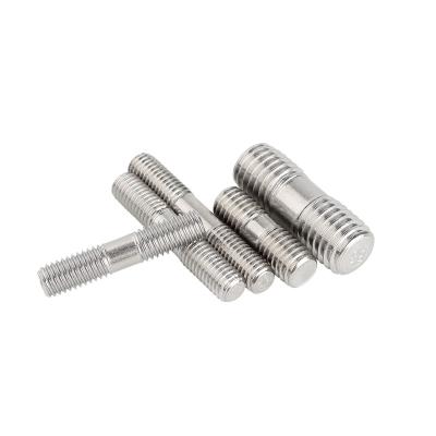 China Rod Bar Screw Threaded Stud Bolts M12 Stainless Steel Partially Threaded Double Stud Bolt for sale