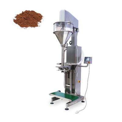 China 100L Small Bottle Pepper Powder Coffee Acrylic Milk Auger Filling Equipment for sale