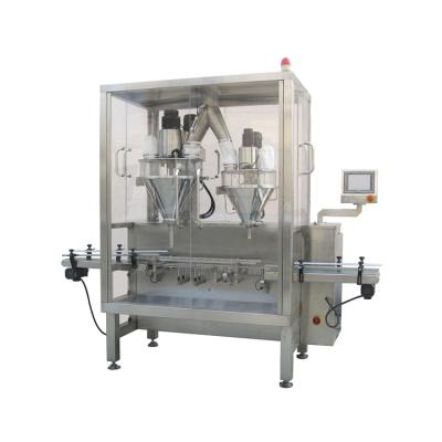 China Seasoning Coffee Automated Packaging Machine Flour Chilli Detergent Milk Powder Filler for sale