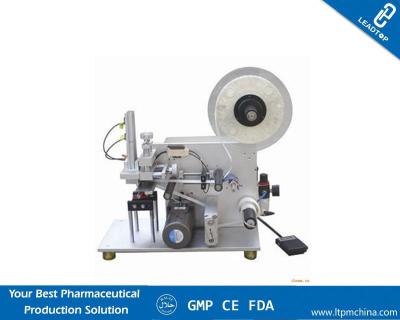 China PLC Control System 10 Ml Dropper Automatic Bottle Labelling Machine Small Handheld Labeler for sale