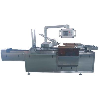 China Zh Series Automatic Blister Carton Cartoning Machine Round Bottle Small Box Pharmaceutical for sale