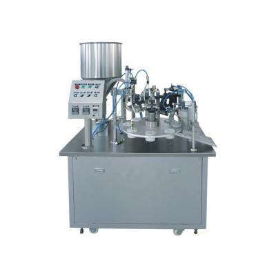 China 50HZ Cosmetic Filling Sealing Machine Automatic Daily Chemical Tube Fill Seal Equipment for sale