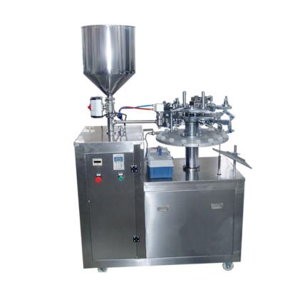 China Tooth Paste Ointment Pipe Filling Sealing Machine Aluminum Tube SUS 304 250mm for sale