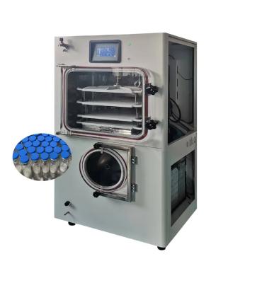 China Pilot Pharmaceutucal Freeze Dryer Machine Auto Capping Vials Small 3400 Bottles for sale