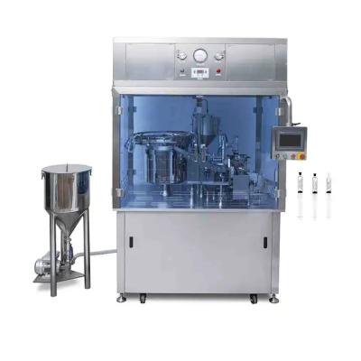 中国 PLC Syringe Filling Machine 550kg Liquid 220V/50Hz Stainless Steel 販売のため