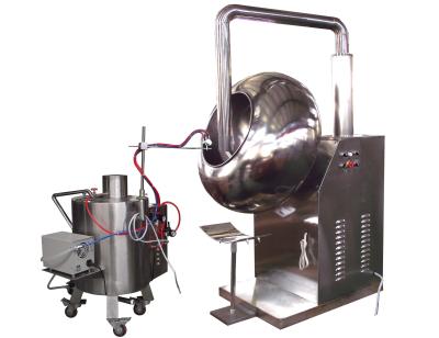 China Máquina de revestimento simples do filme da bola do chocolate, máquina de revestimento automática da tabuleta à venda