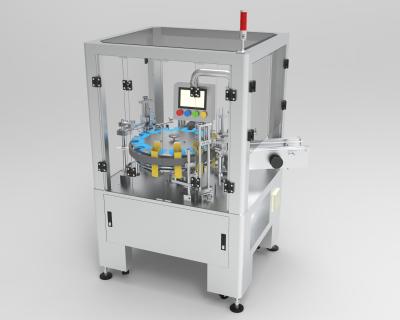 China Máquina de encuadernación semi automática de papel de la caja para los tubos/las botellas/los tarros cosméticos en venta