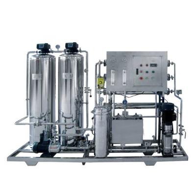 Chine Machines de purification d'eau d'inverse de RO de 1000LPH FRP SS304 à vendre