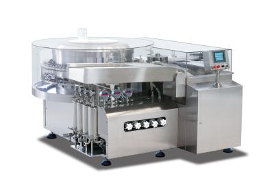 China Ampola e Vial Ultrasonic Bottle Washing Machine verticais para a máquina de engarrafamento líquida à venda