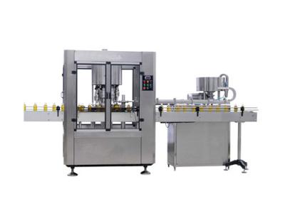 China Rotary High Speed Glass / Plastic Bottle Capping Machine With Auto Capper for sale