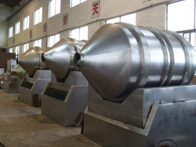 China 2D Powder Mixing Machine Barrel Granule Mixing Tank 180-12000L 1.15-60kw for sale