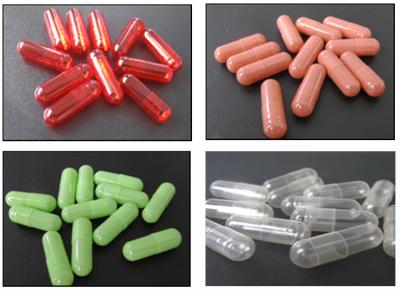 China Vegetarian Capsule Pullulan Colored Gel Capsules Size 2 For Pharmaceutical for sale