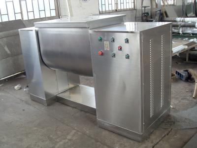 China 120 kg/batch Material Feed Groove Powder Mixer Machine For Wet Mixing for sale