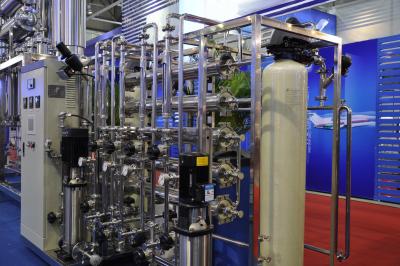China Máquinas da purificação de água da eficiência alta 1000US/CM para o uso farmacêutico à venda
