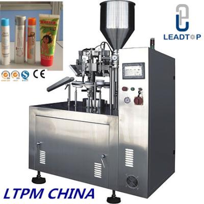 China Semi Automatic Tube Filling and Sealing Machine For Plastic Tube for sale