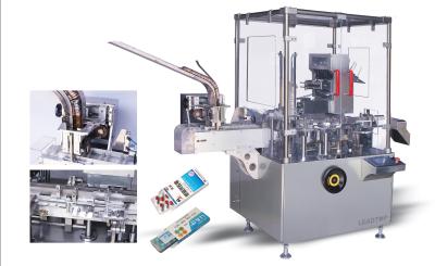 China Vertical Type Automatic Cartoning Machine for Packing AL / PL Blister for sale
