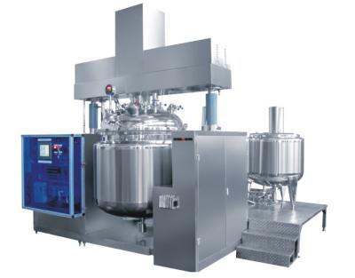 China 200L Milk / Ketchup Industrial Mixing Equipment With Double Layers Tilting for sale