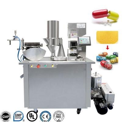 China Empty Hard Gelatin Capsule Filling Machine Dust Extraction Pneumatic Closing for sale