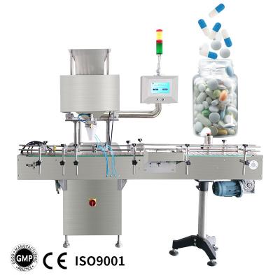 China GMP Rotary Pellet Tablet Counting Machine Vibration Feeding Pharmacy Counter for sale