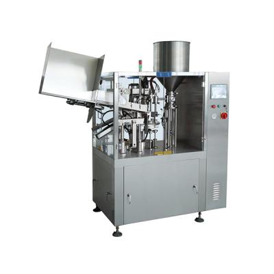 China Hair Cream Automatic Tube Filling And Sealing Machine 40pcs/Min PLC Control for sale
