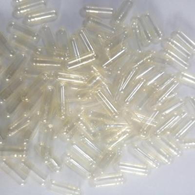 China Unflavoured Halal Gelatin Empty Gel Capsules Size 000 Empty Hard Gelatin Shell for sale