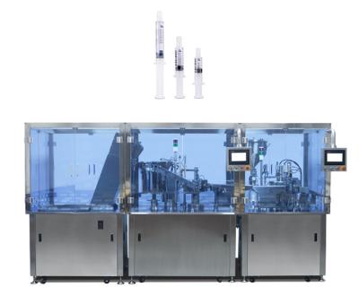 China Automatic Pre Sterilized Glass Filling Machine Vaccine Plugging Prefilled Gel Syringe for sale