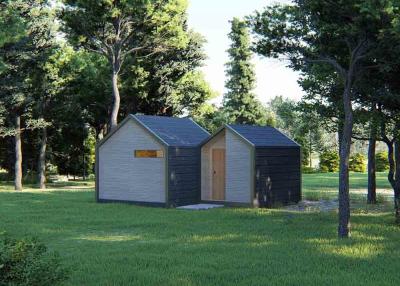 China Wooden Interior Modern Prefab Houses 24 Square Meter One Bedroom Modular Home for sale