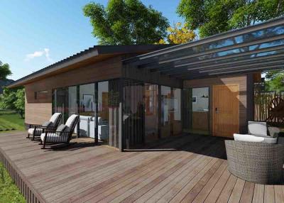 China Exquisite Prefabricated Modular Housing , Modern Ready Made Wooden Houses for sale