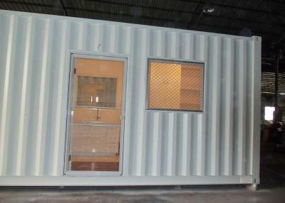 China Safe 20ft Container House , Prefabricated Mobile Homes For Suburban Residence for sale