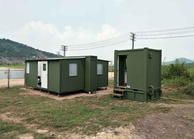 China Durable Portable Toilet Container / Mobile Toilet Container With Sandwich Panel Floor for sale