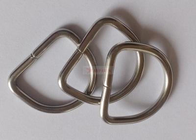 China 25x30mm Stainless Steel D Rings To Secure Removable Insulation Jacket for sale