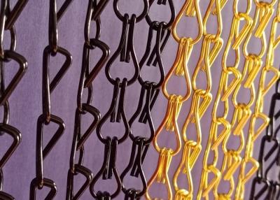 Chine rideau perlé à chaînes en aluminium en 1.6mm utilisé pour la décoration de propriété privée à vendre