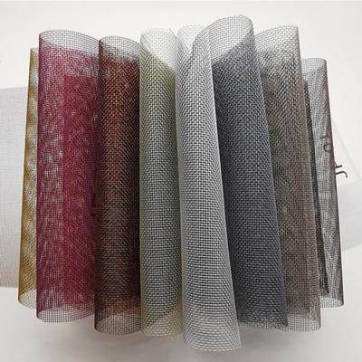 China Wall Covering Art Glass With Plain Woven Mesh Interlayer for sale