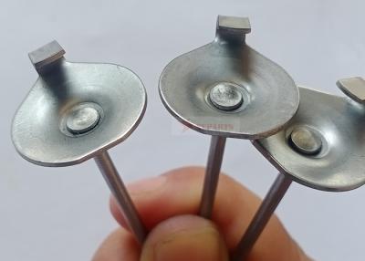 China 12 Gauge Stainless Steel Lacing Anchors Fasteners With Self Locking Washers For Blankets Fabrication for sale
